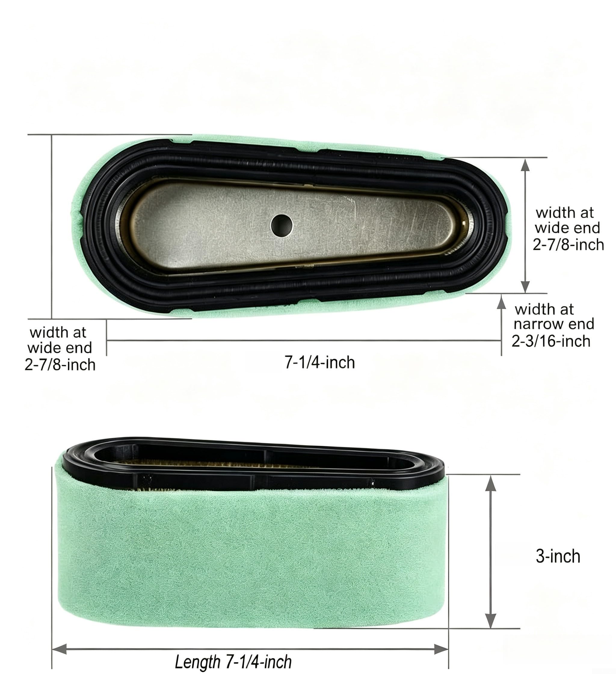 para filtro Pre- para filtro Aire Cortacésped para fácil para