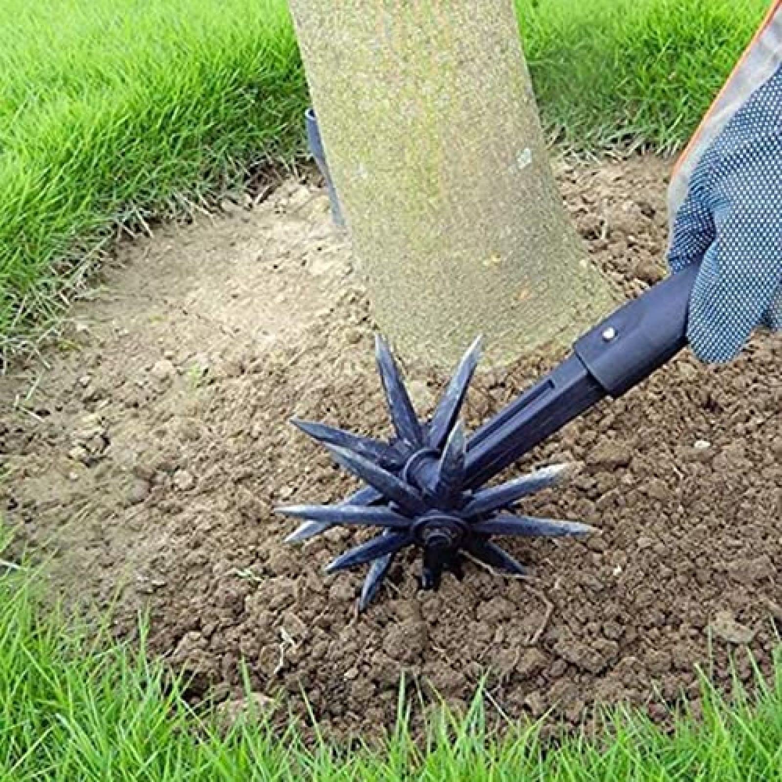 Bor Cultivador De Jardín, Cultivador Ajustable Y Rotavator para Romper El Suelo para Césped, Huerto Y Huerto, para Césped, Huerto Y Huerto,YUYANAIAI