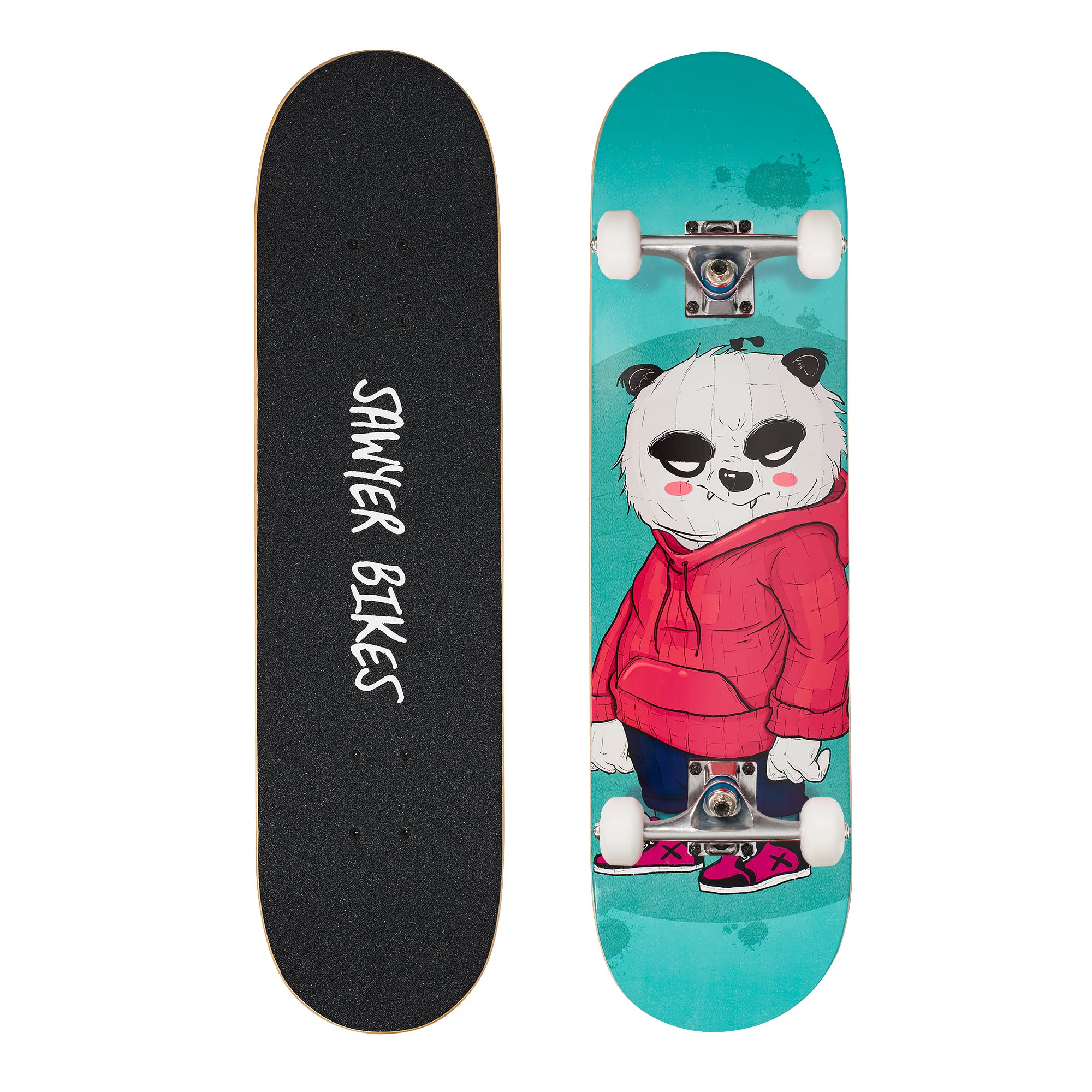 Sawyer Bikes - Monopatín/Skateboard (78cm x 20cm) - Niños y Adolescentes — view 9