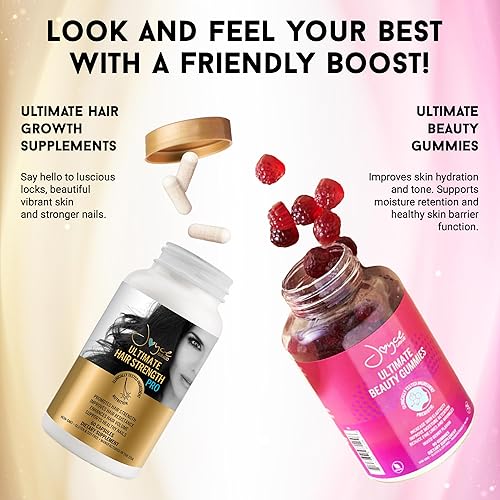 Miniatura 8 de Joyce Giraud Ultimate - Suplementos para fortalecer el cabello, suministro para 60 días, formulado científicamente para reducir la pérdida de