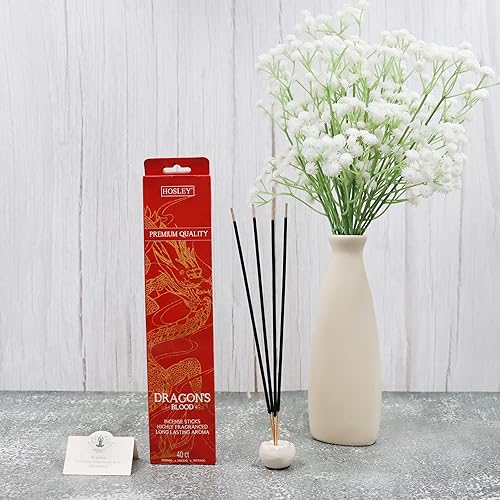 Miniatura 2 de Hosley Fragancia de sangre de dragón en barra de incienso con aceites esenciales para una relajación holística de aromaterapia de larga duración en