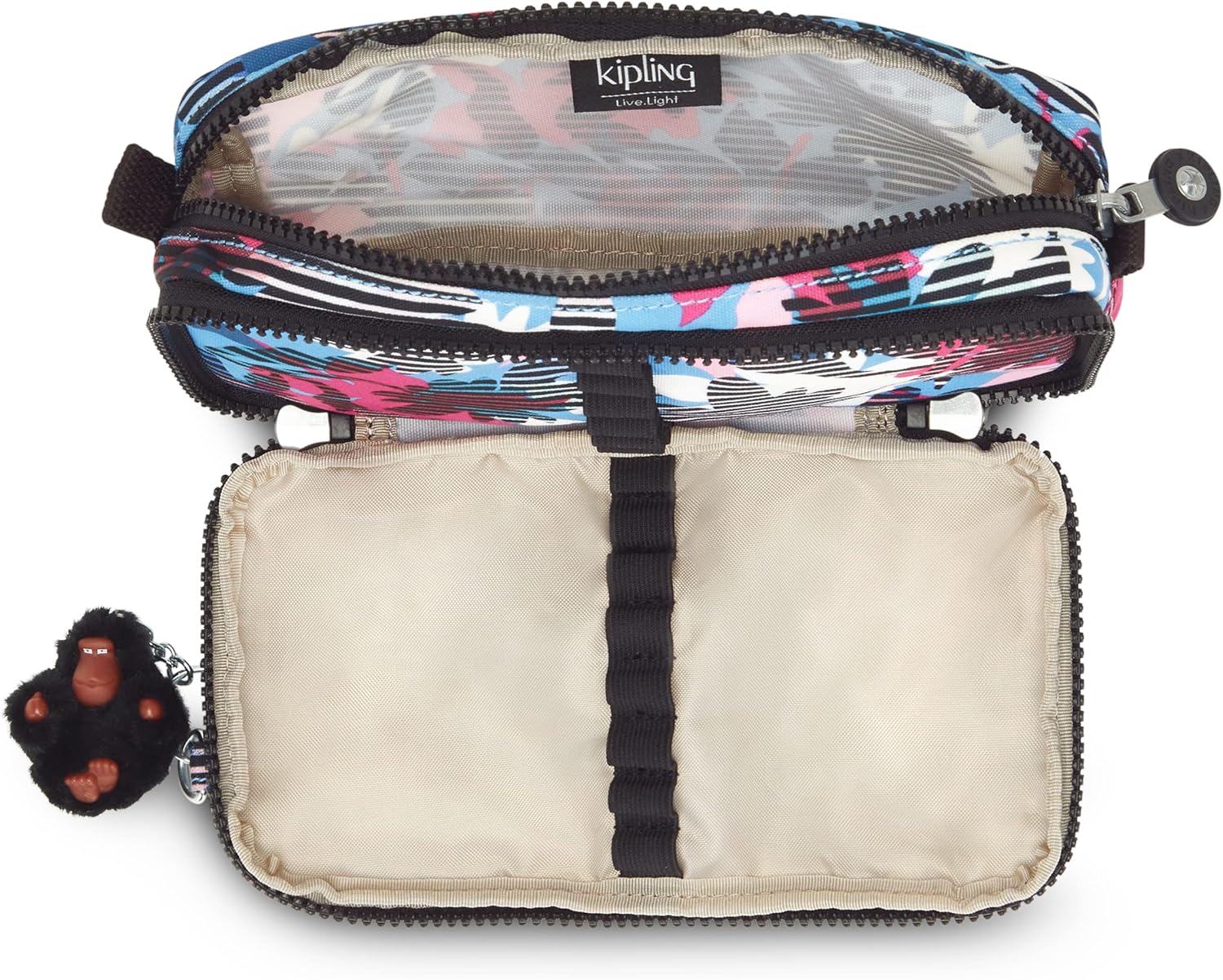 Kipling Womens Women's Chap Case, Lightweight, Durable, Storage, Organization, Cosmetic, Zip Pouch Pencil Case