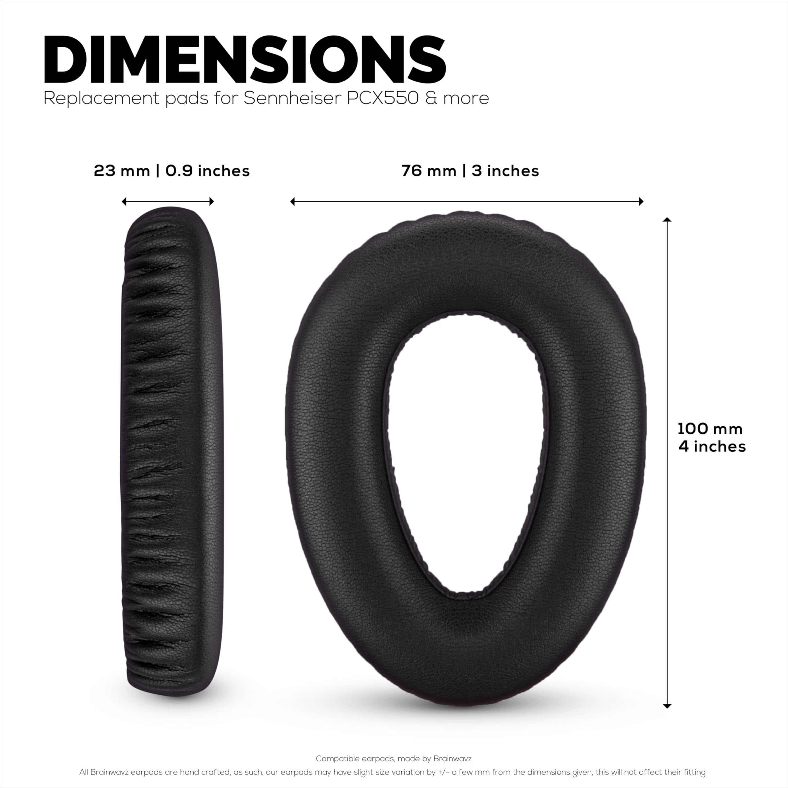 Amazon.com: Replacement Earpads for Sennheiser PXC480, PXC550, PXC