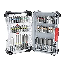 Bosch Set di 43 punte per avvitatori extra rigidi, 43 pezzi (197 x 110,5 mm, accessori professionali, cacciavite)
