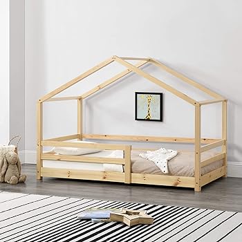 Kinderbett mit Rausfallschutz 90x200 cm Bettenhaus ...