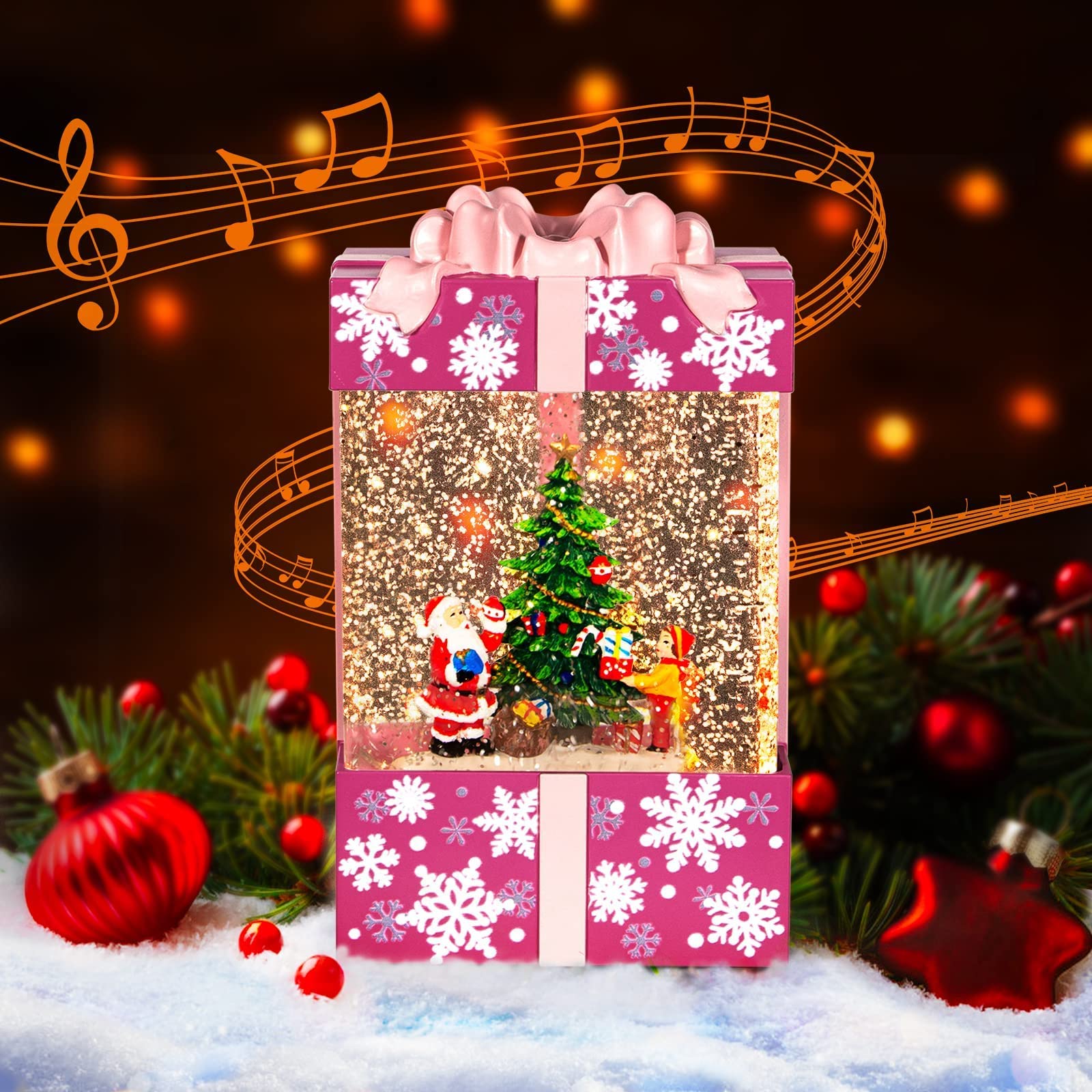 Amazon.co.jp: クリスマス スノードーム : おもちゃ