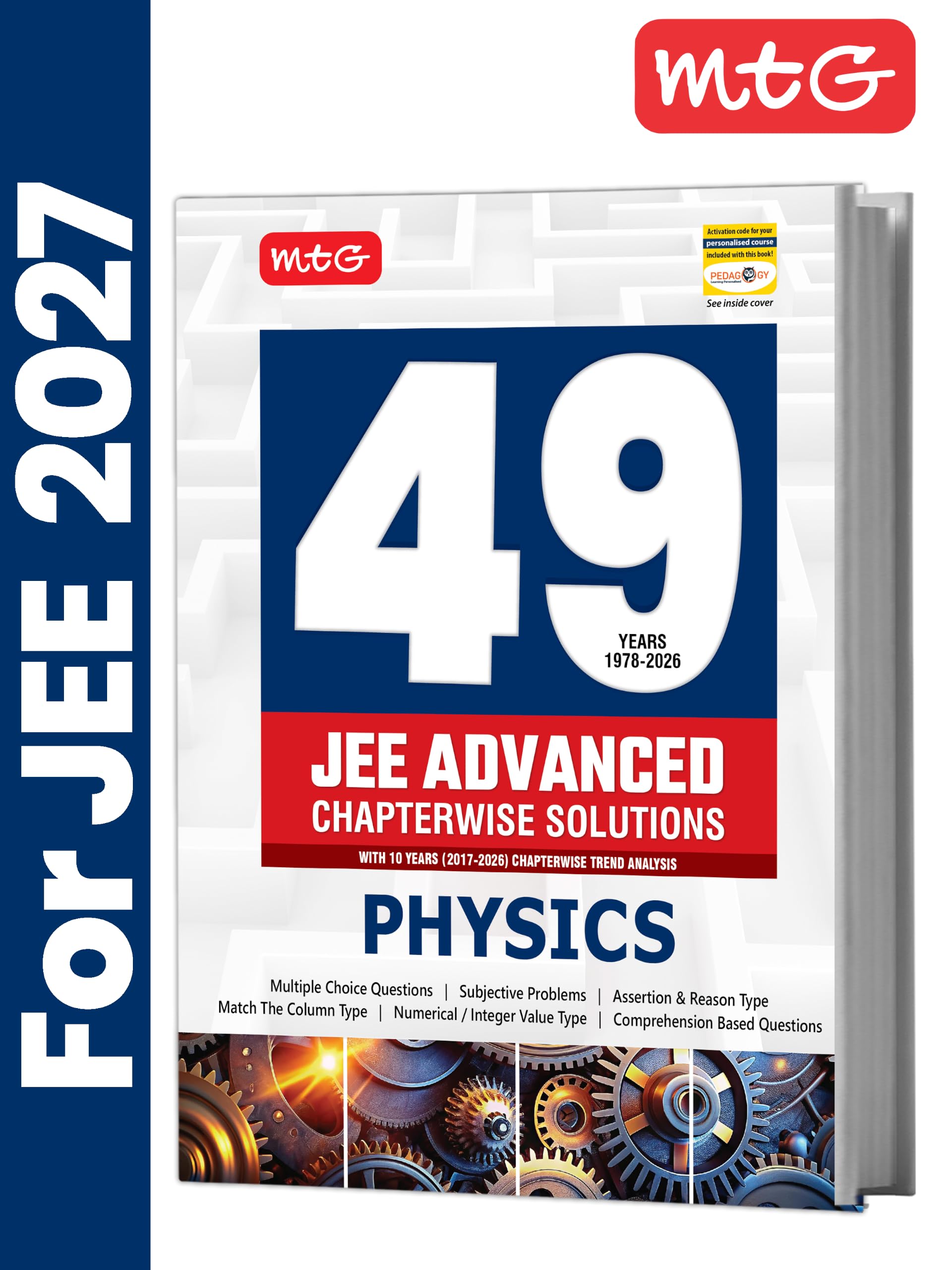 Buy MTG 49 Years (2026-1978) JEE Advanced PYQ Physics For 2027