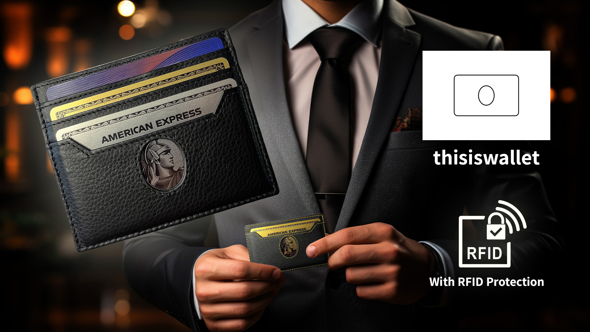 Amazon.com: thisiswallet 2 Card Minimalist Wallet for Men & Women