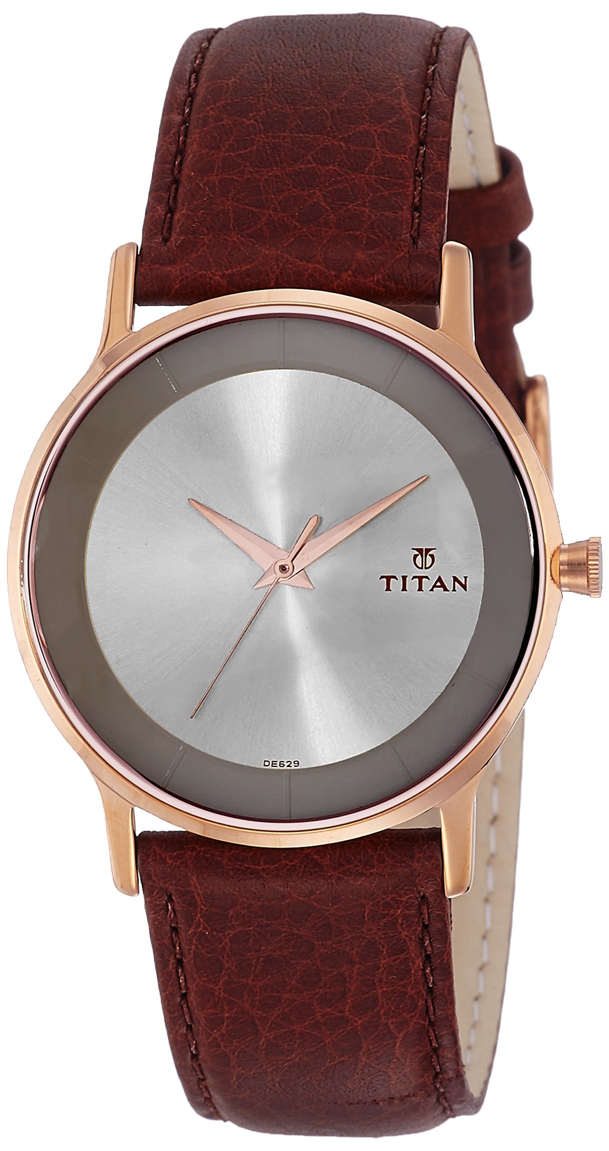 Titan Champagne Dial Analog Leather Strap watch for Men-NS1672WL01 (B01GE1HTBG) Amazon Price History, Amazon Price Tracker