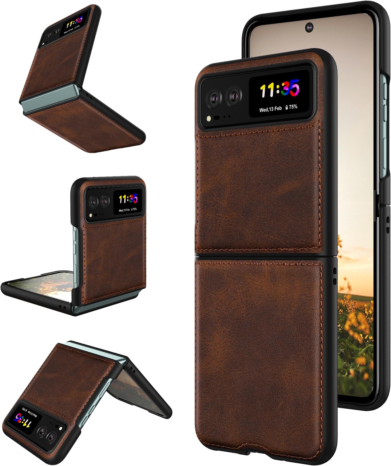 Custodia in silicone per Motorola Razr 50 Custodia