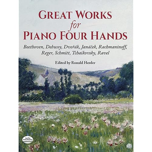 Great Works for Piano Four Hands (Dover Classical Piano Music: Four Hands)