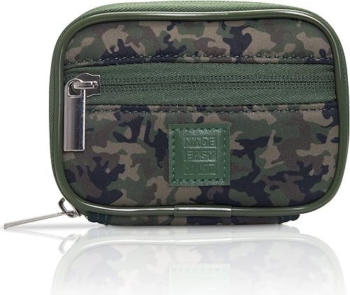 Miniatura 1 de Made Easy Kit Pastillero  Organizador semanal de medicina con caja extraíble de vitaminas y suplementos de siete días (camuflaje verde oscuro)