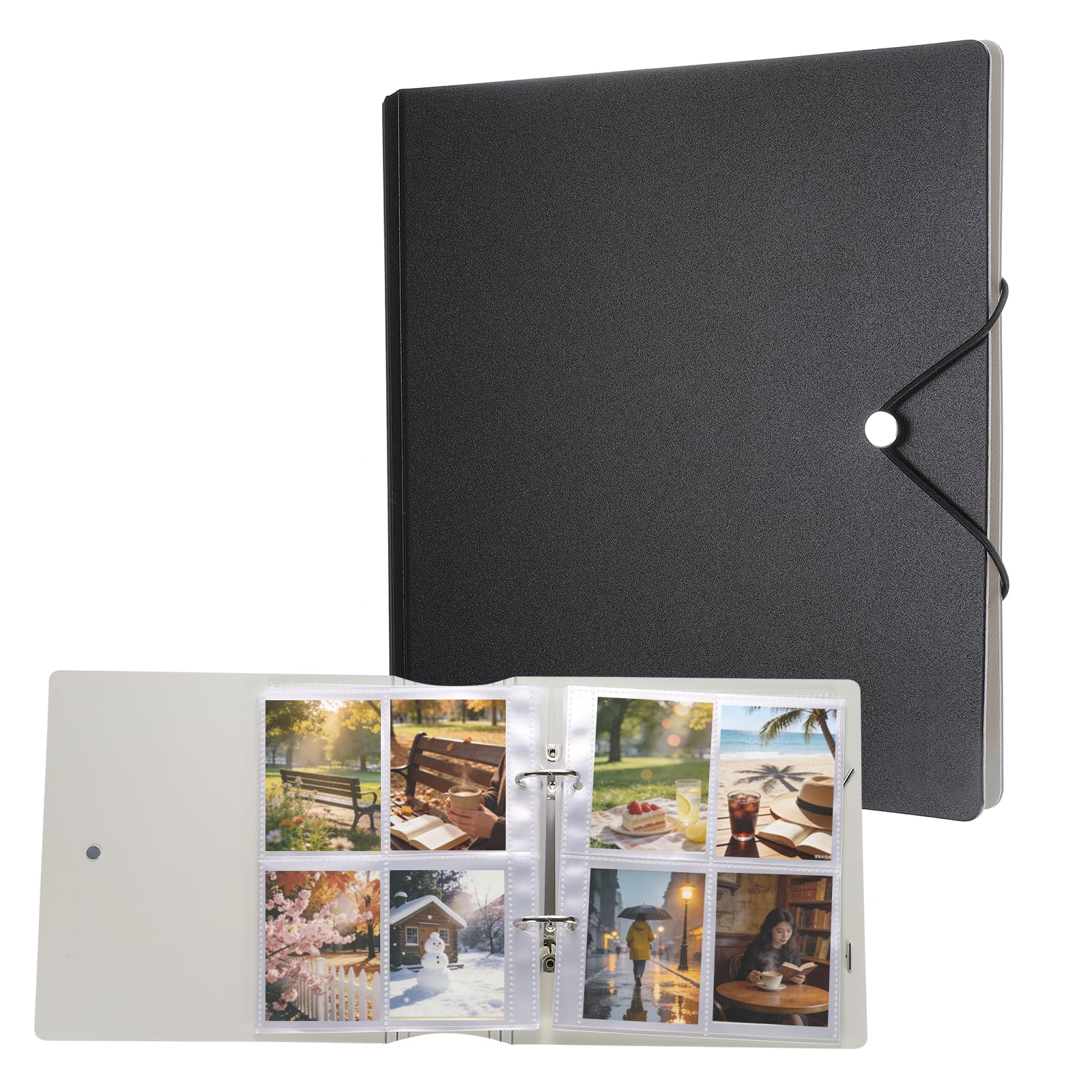 Mini album photo pour 100 cartes postales et collection de photos de famille