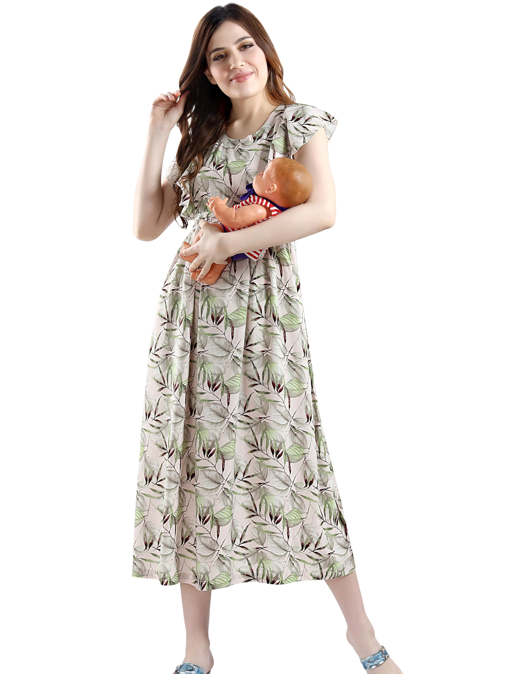 Women Maternity Feeding Dress | Feeding Kurti | Nursing Dress -5071