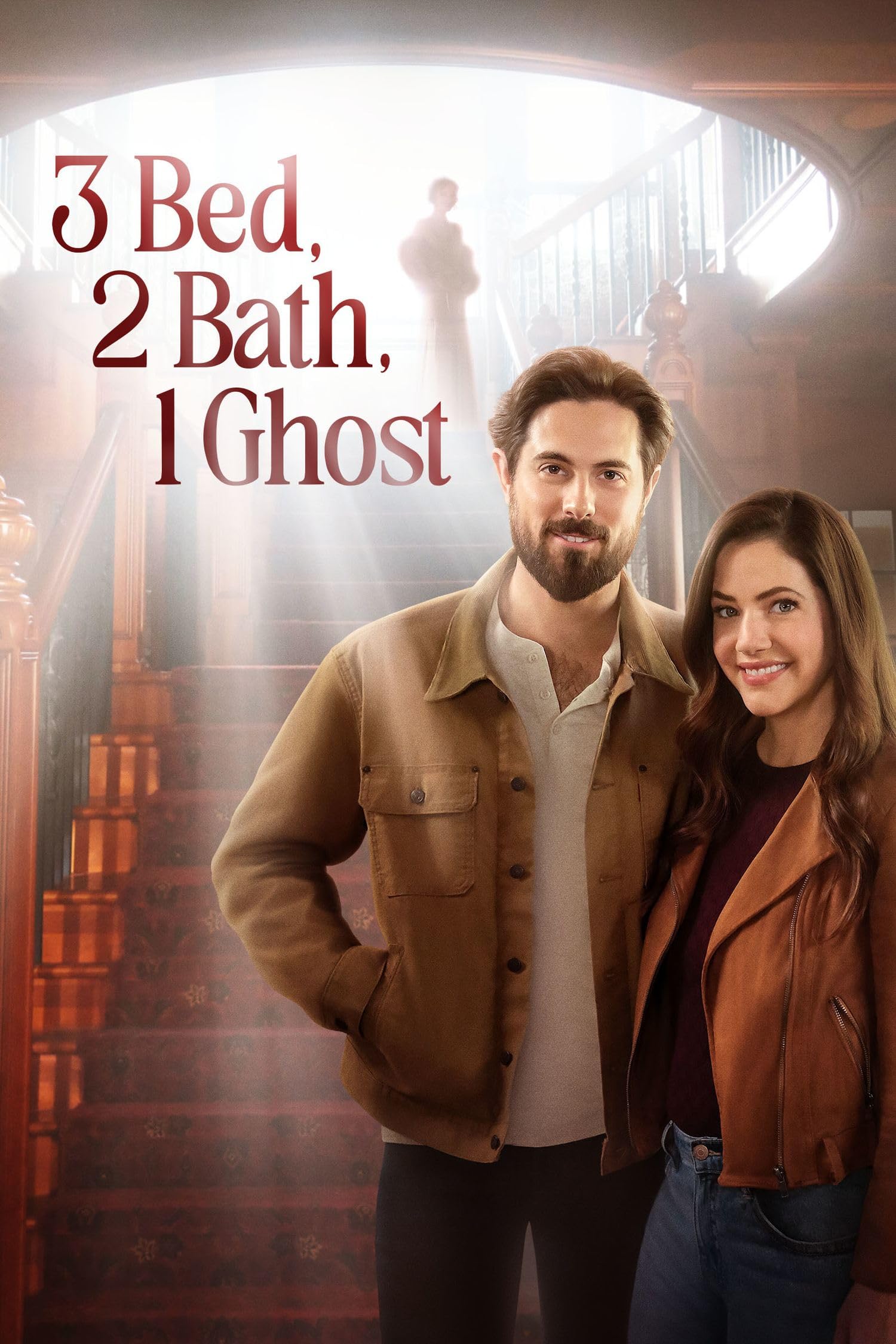 3 Bed 2 Bath 1 Ghost - Movie Poster Film Wall Art Prints Room Home Decor Unframed Size