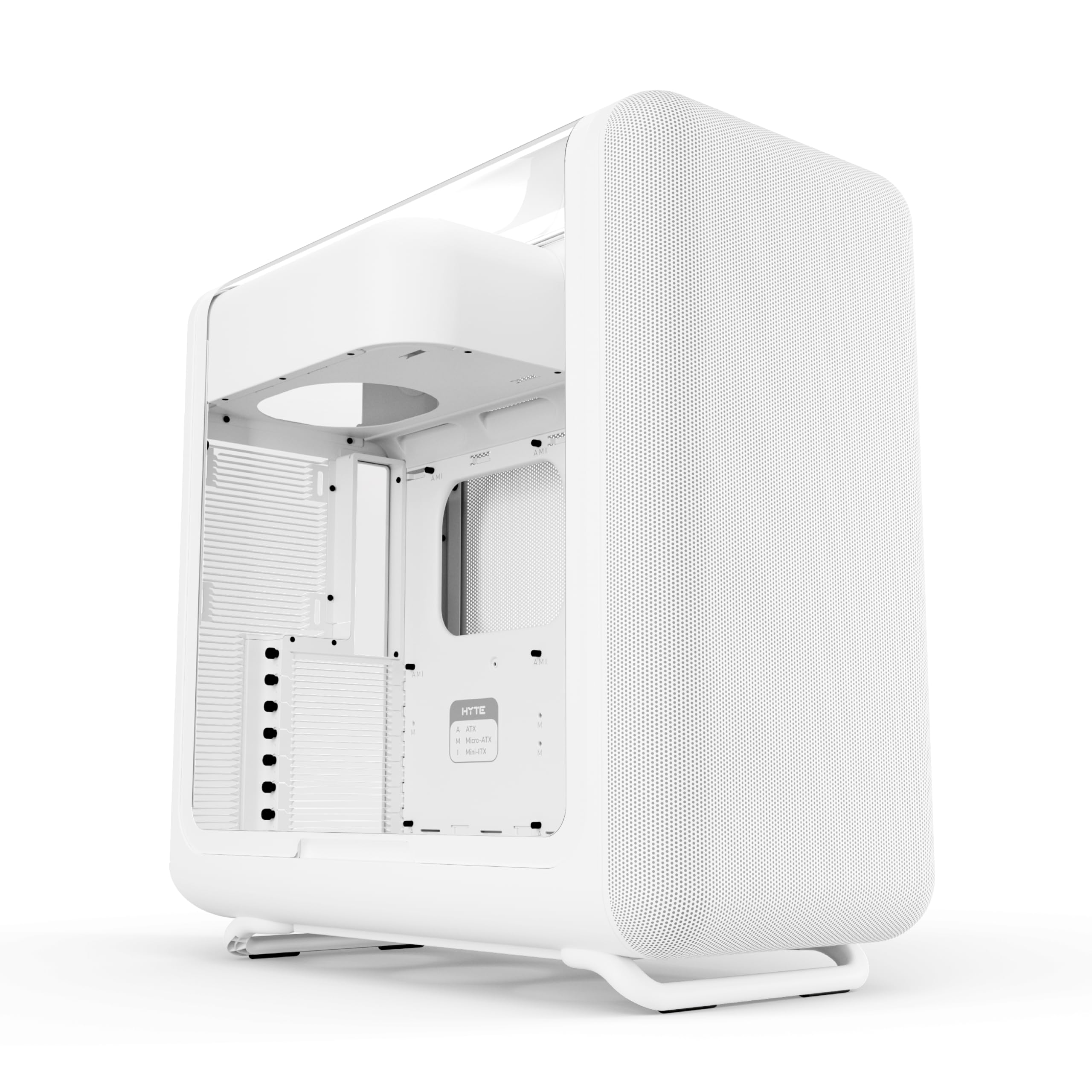 Hyte X50 Modern Performance ATX Mid-Tower PC Gaming Case - Snow White-picture-14