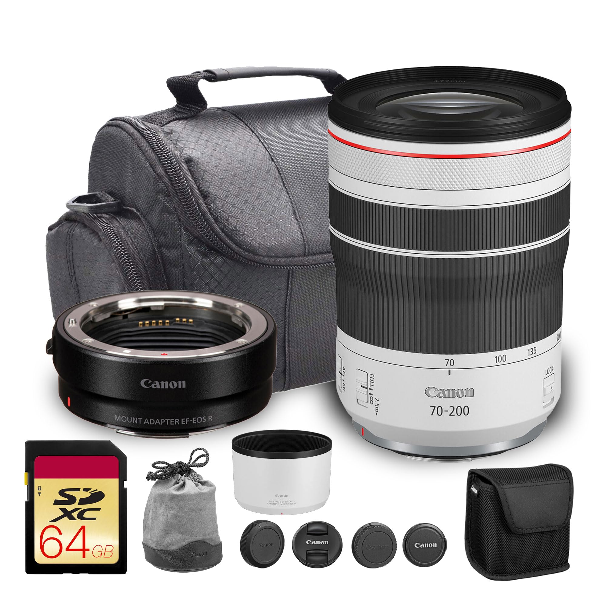 Canon RF 70-200mm f/4 L is USM Lens | L-Series Telephoto Zoom with Image Stabilization & Fast Autofocus | for Sports, Wildlife & Travel Photography (