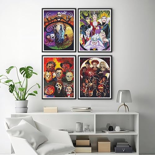 Miniatura 4 de JAKI Kit de pintura de diamantes de árbol de la vida para adultos, kits de arte de diamantes de árbol para adultos, kits de arte de gemas para