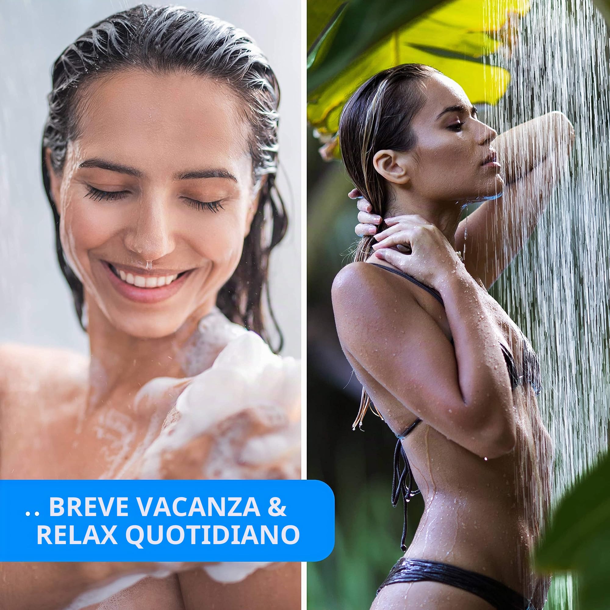 Lyvanas soffione doccia con tubo e supporto (Vincitore del test)