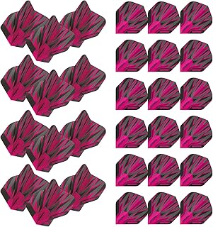 WINMAU Prism Alpha Pattern Design Dart Flights - 10 Sets per Pack (30 Dart Flights in Total)