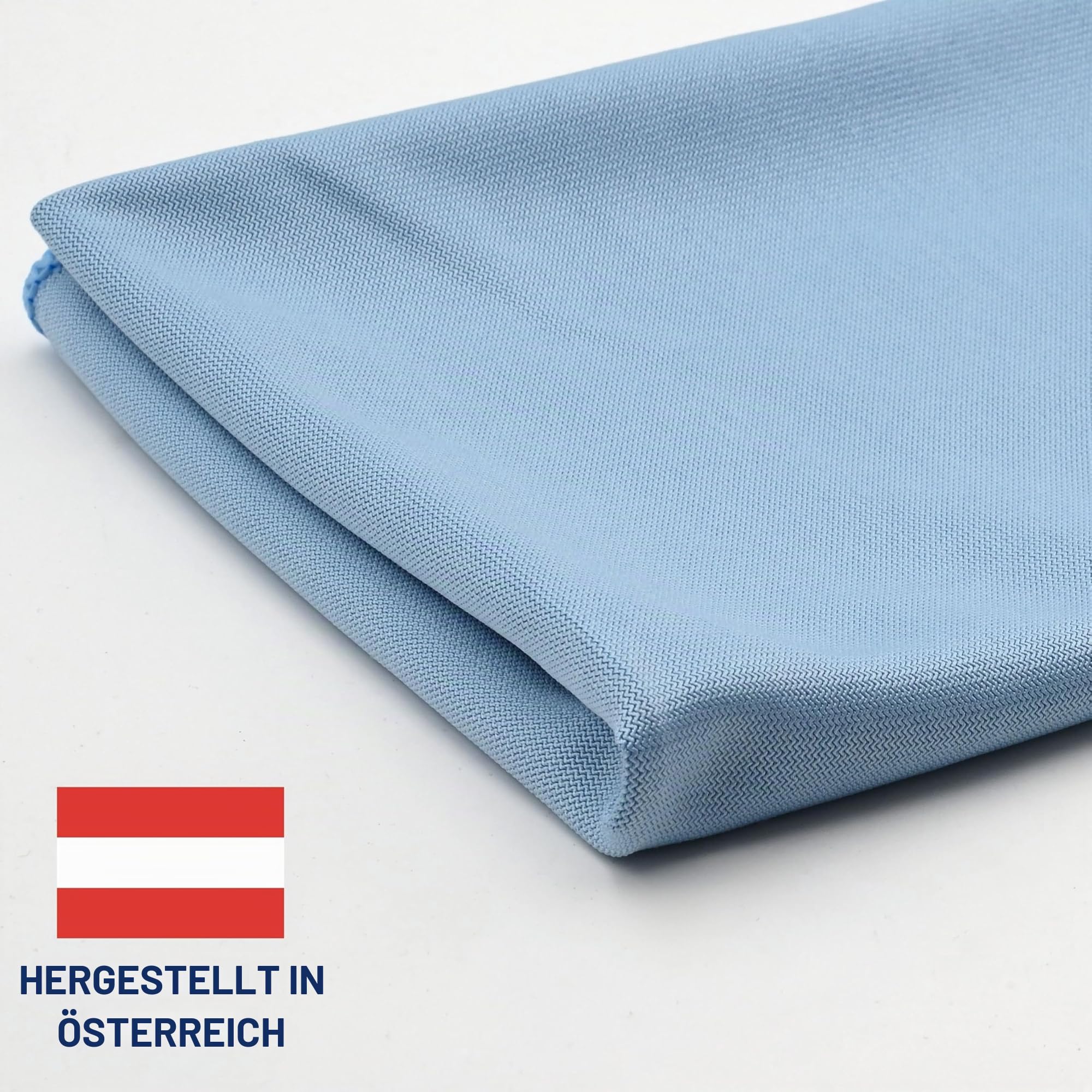 Sonty Profi Fensterputztücher XL 50x70 cm – 10er Maxi-Pack Microfaser Fenstertuch streifenfrei | Glastuch & Zaubertuch für Glas, Spiegel, Wundertuch Küchenfronten | Waschbar 40–90°C (Blau)