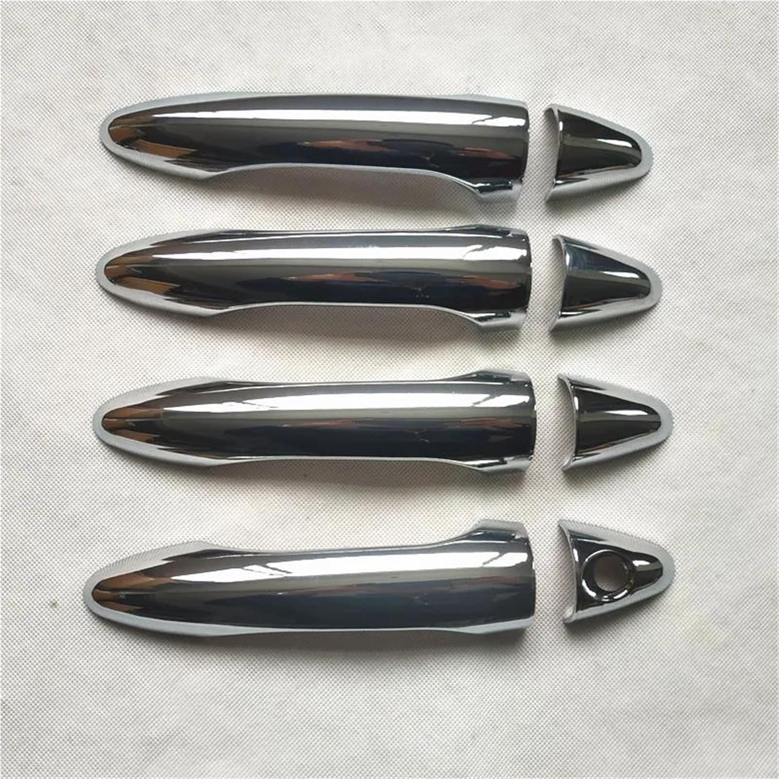 HJKDSZ Car Door Protection Car Door Handle Cover Trim Plastic Chrome Accessories for Kia for Cerato for Forte K3 YD for Koup 2013-2017(4DC-1)