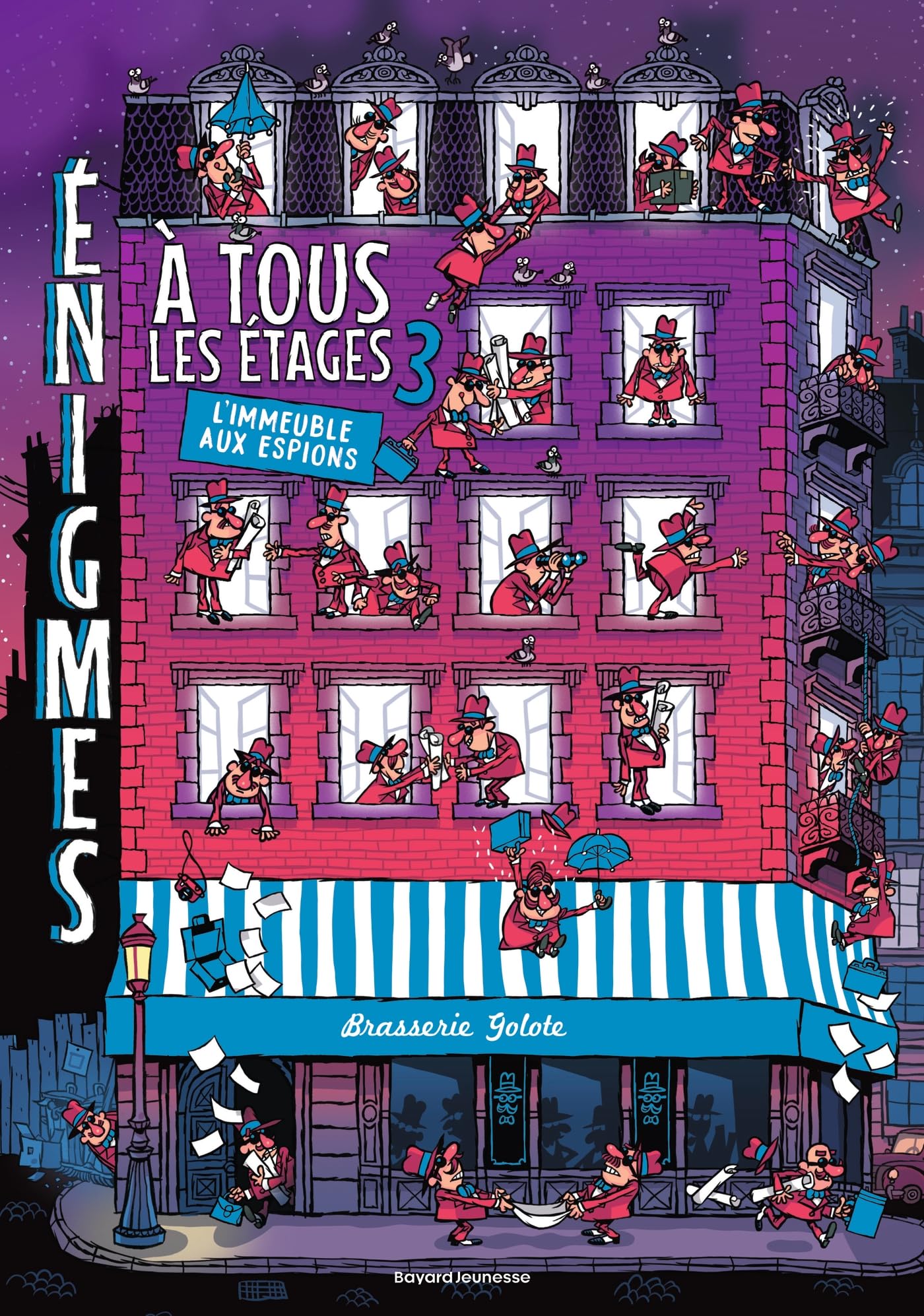 Énigmes à tous les étages, Tome 03: L'immeuble aux espions