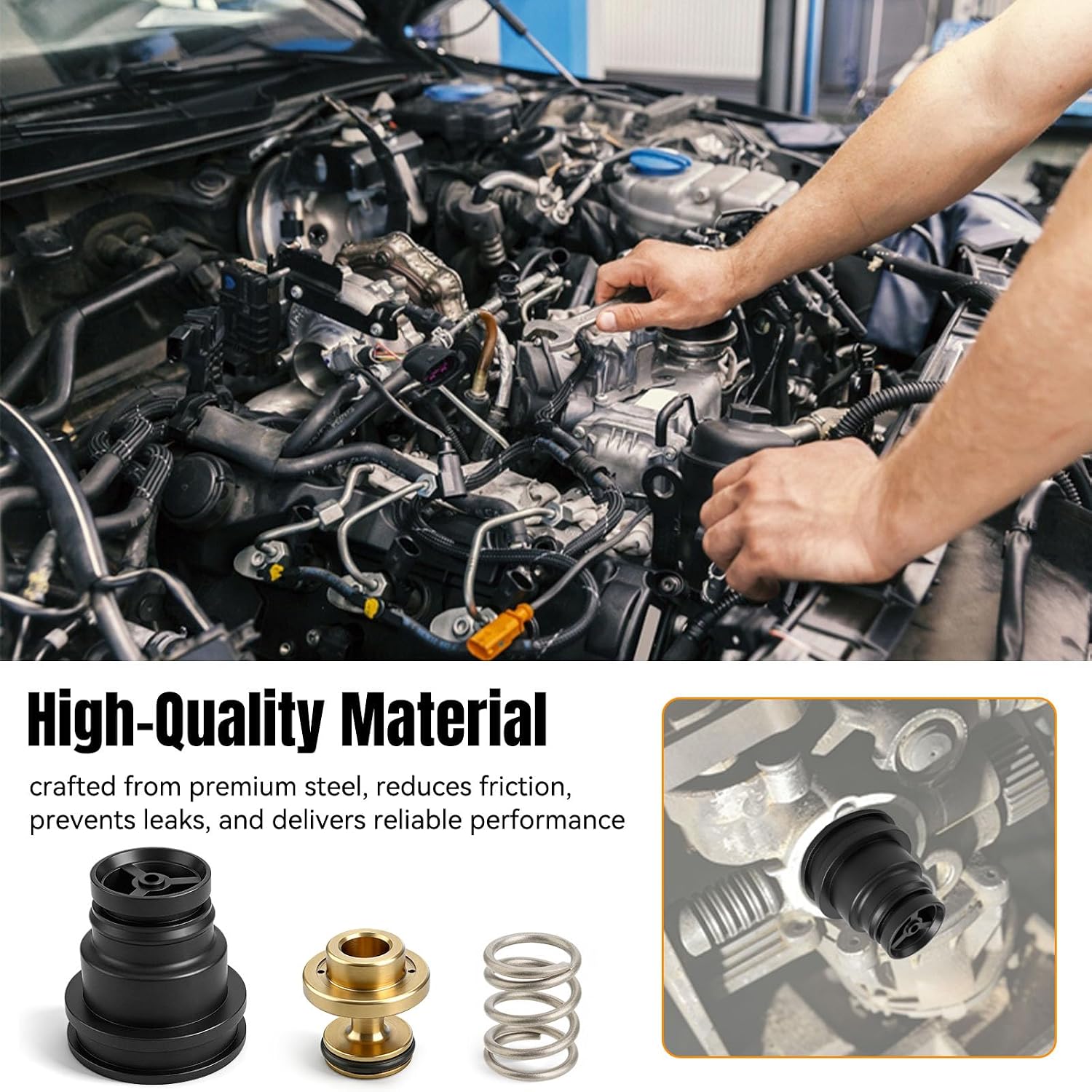 Jerbor Upgraded R950014 Air Dryer Valve Rebuild Kit Fit for Meritor Wabco System Saver 1200 1200Plus Purge Valve Rebuild Kit for Peterbilt for Freightliner for Kenworth for Mack for Volvo Trucks