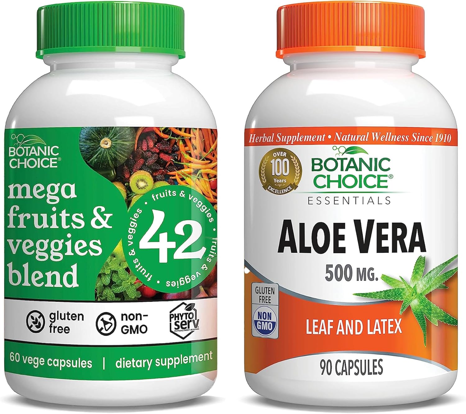Botanic Choice Mega Fruits and Veggies Blend (60 Capsules