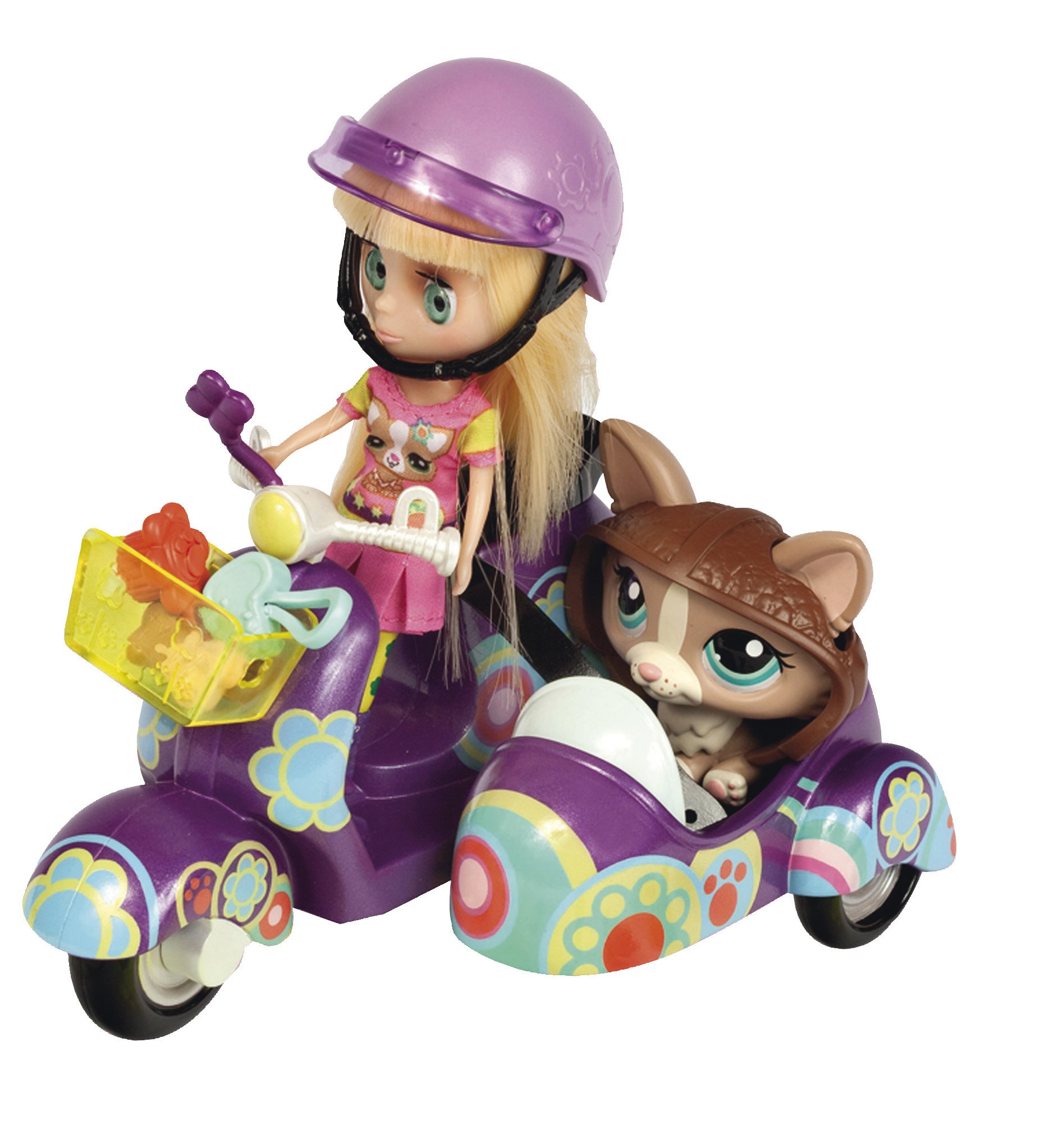 Hasbro Littlest Pet Shop 21462148 - Littlest Pet Shop Blythe liebt Littlest Pet Shop Rollerspaß