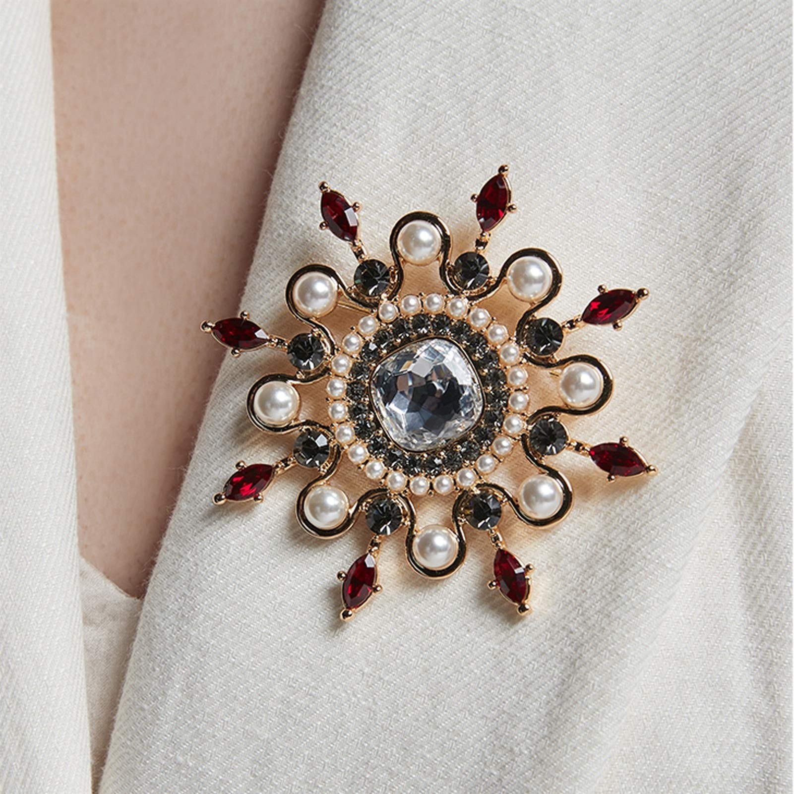 Joyería de corsage, Damas temperamento Pin ramillete Elegante Broche for mujeres, regalo ideal for y niñas Alfileres