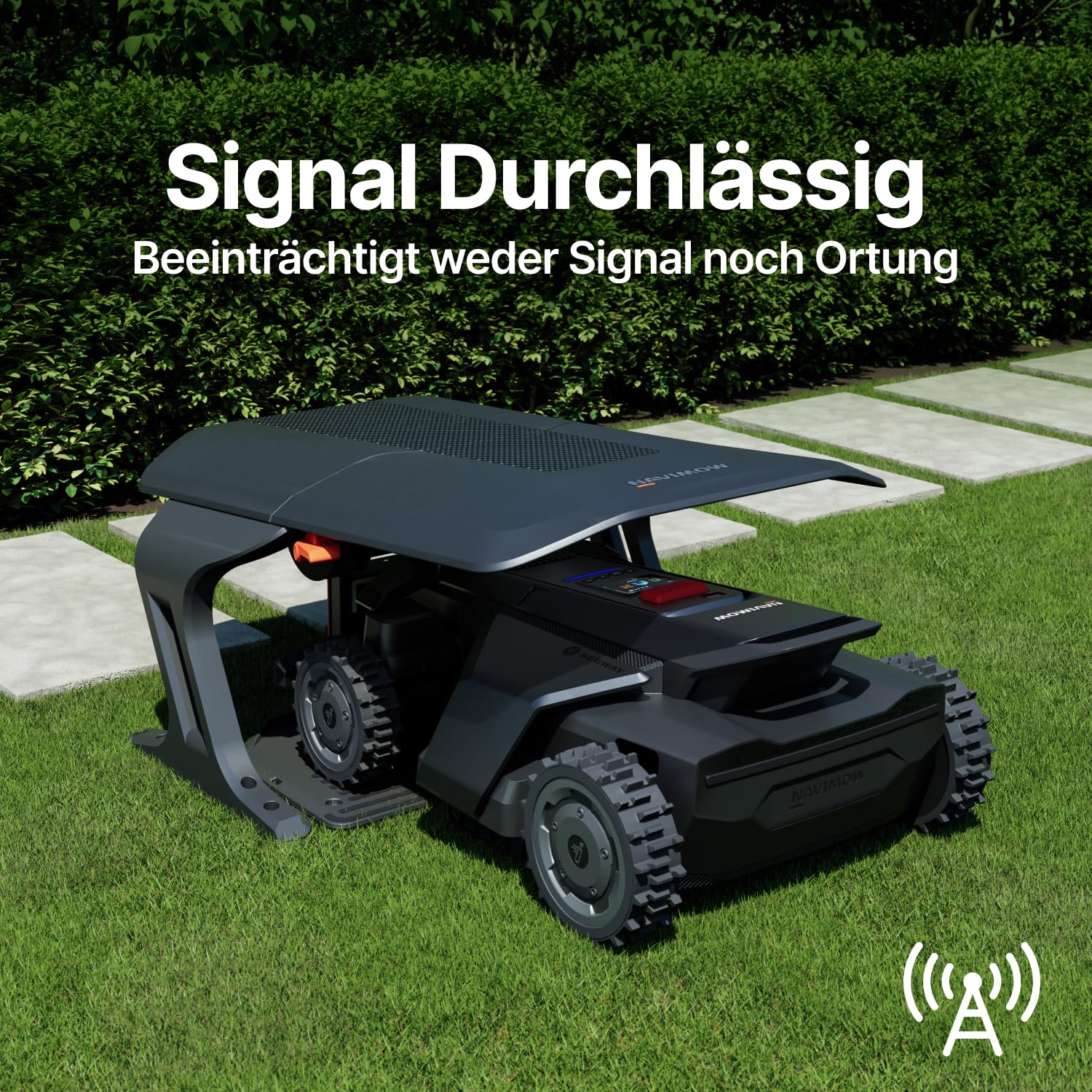 Segway Navimow Garage X, Faltbare Garage für X420 Mähroboter, Keine Signalblockierung, Schutz vor Sonne und Regen, Kompatibel mit X4 Serie, Terranox