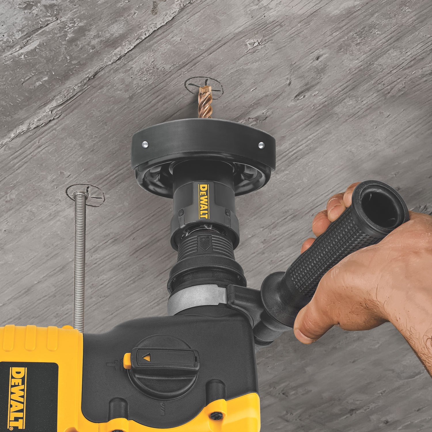 DEWALT DWA500DC SDS Plus accesorio para colector de polvo de profundidad
