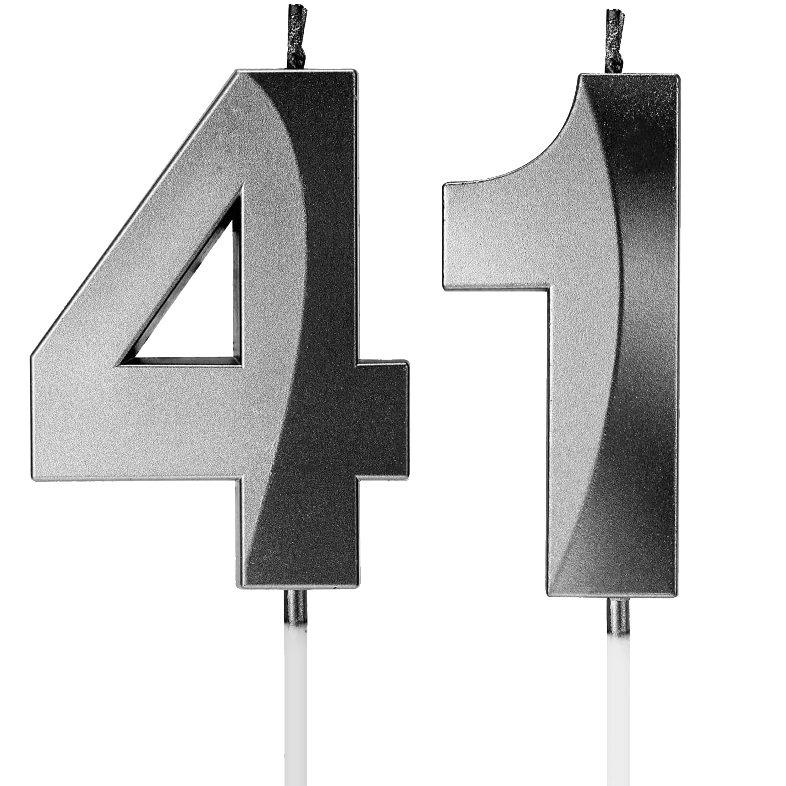 Birthday Candles Number Candles Age Year for Cakes Happy Birthday 3D Designed Wedding Anniversary Party Cake Topper Decorations