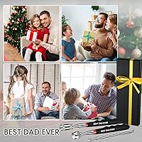 Vista 6 de Juego de 4 herramientas magnéticas, regalos para hombres, rellenos de calcetines de Navidad, imán telescópico con luz LED, herramienta magnética