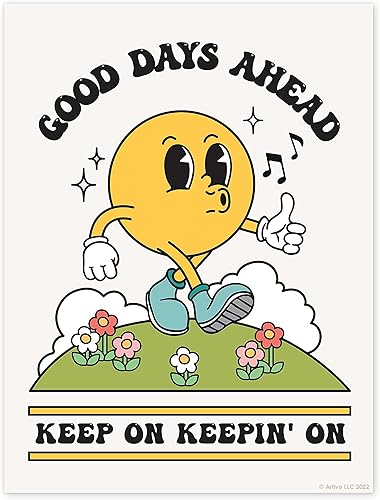 Miniatura 13 de Artivo Póster retro para pared, pósteres estéticos, decoración moderna de habitación para dormitorio, bonita decoración de habitación, póster de