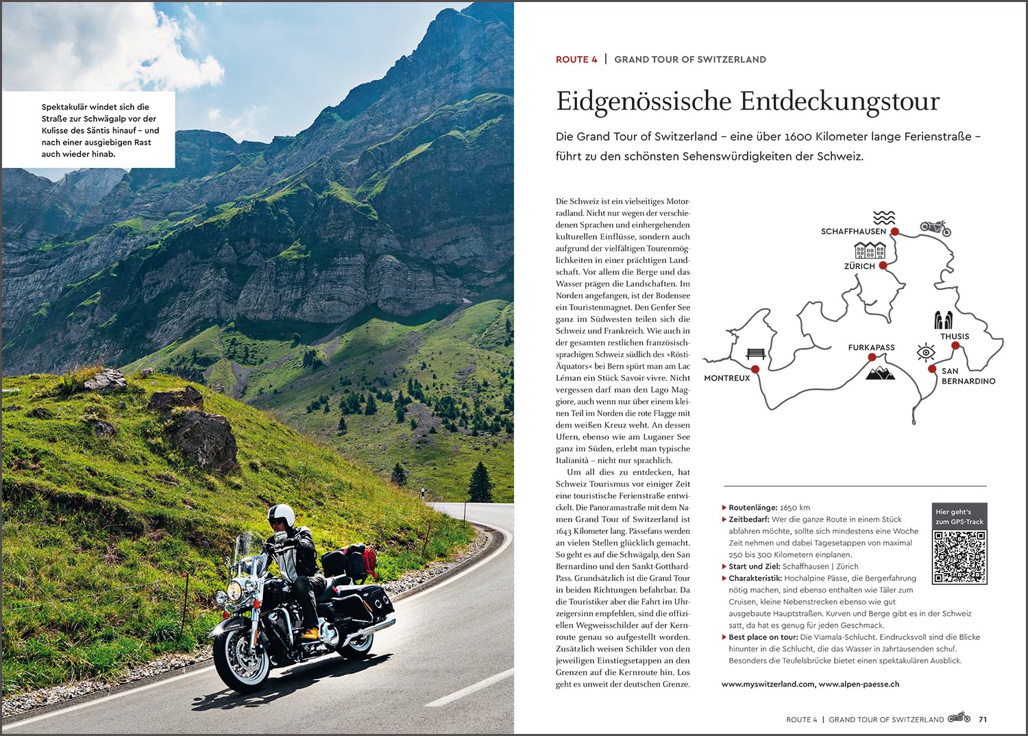 KUNTH Abgefahren – Die schönsten Bikertouren in Europa: Mit dem Motorrad durch Europa