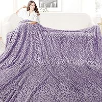 Vista 64 de Manta de forro polar azul para niñas de 50 x 60 pulgadas, suave, ligera, mullida para dormitorio, sofá, regalos de cumpleaños, manta decorativa cian