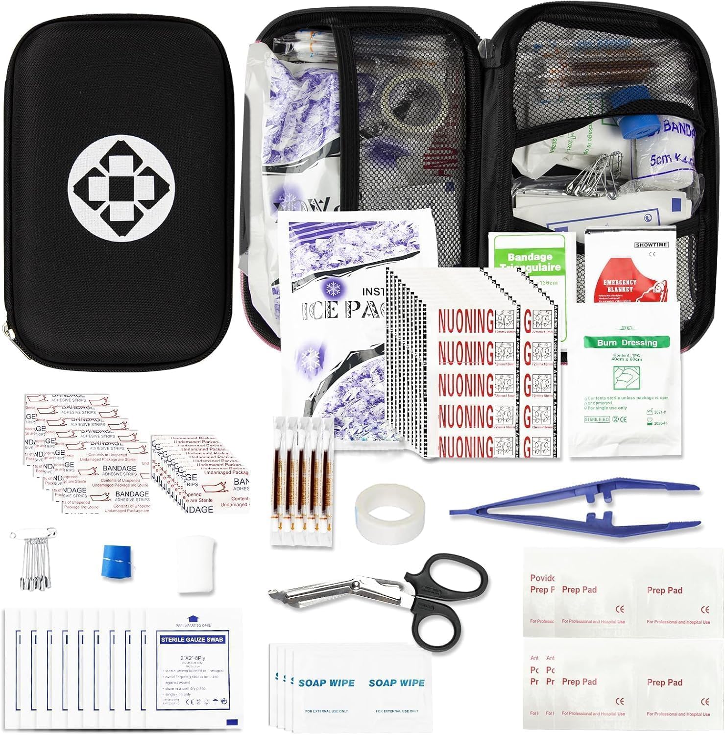276PCS Compact First Aid Kit for Travel & Outdoor Adventures 276PCS Compact First Aid Kit for Travel & Outdoor Adventures