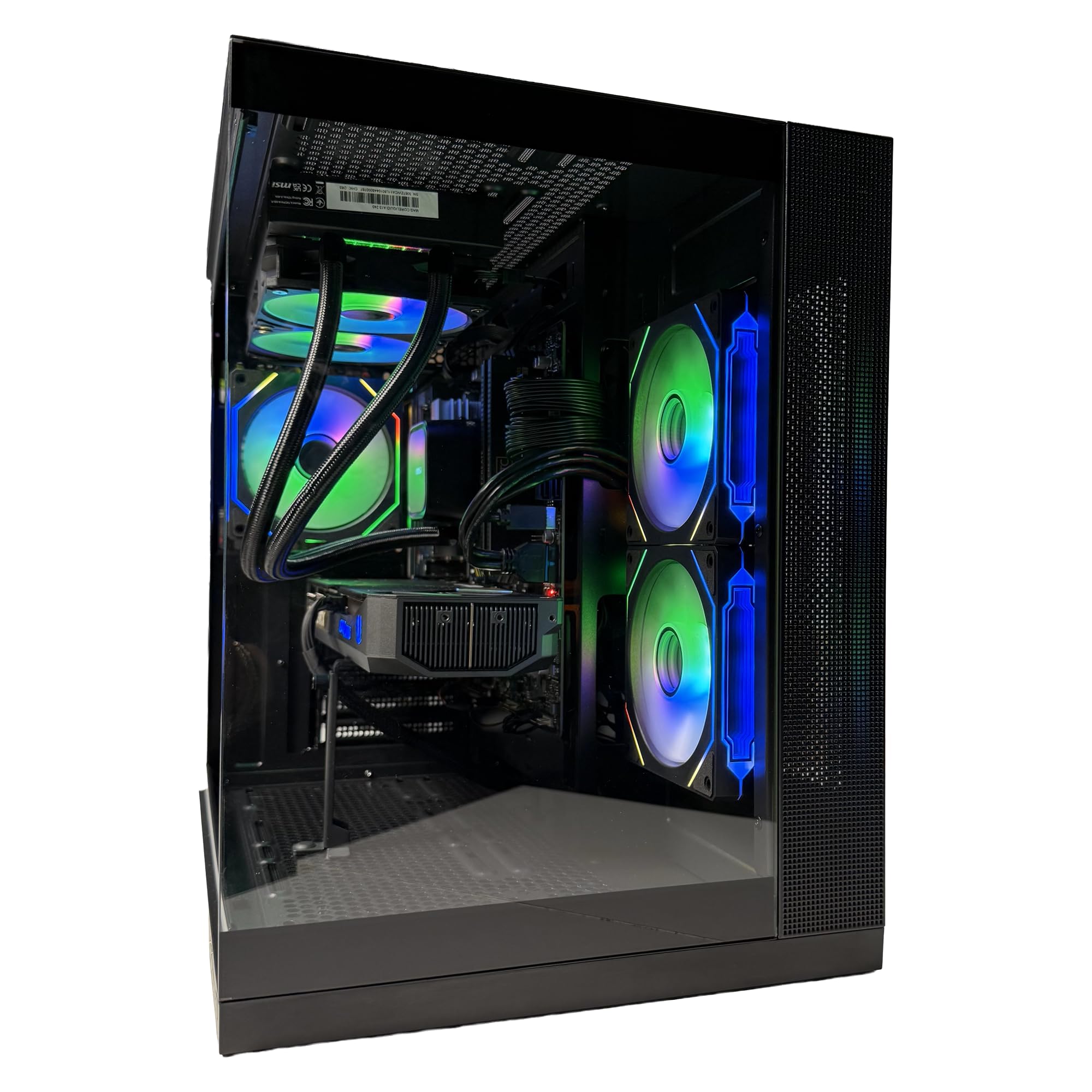 Golook PC Gaming 4K • i9-14900KF, RTX 5070 12GB GDDR7, 32GB DDR5 6000 • 1TB SSD M.2 NVME Gen4 • B760M WiFi BT • Dissipatore Liquido 240MM