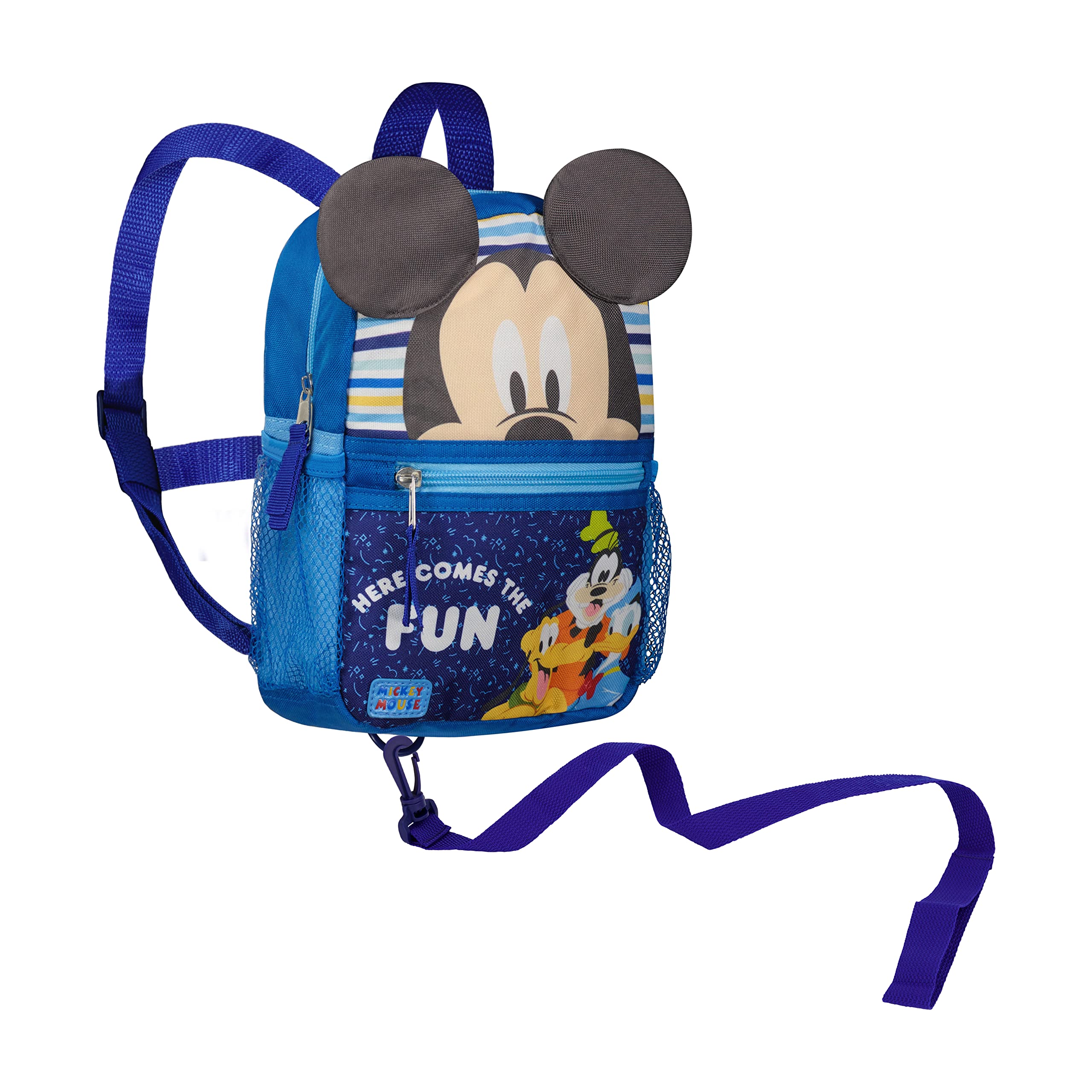 Disney Harness Backpack with Removable Tether – Travel Toddler Safety Backpack – Anti-Lost Kids’ Mini Backpack – Kids Baby Harness Backpack for Boys Girls