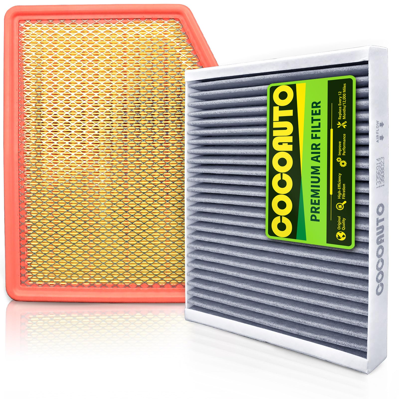 - Engine & Cabin Air Filter Kit for Silverado 1500 2500 (2019-2025), Sierra (2019-2025), Tahoe Yukon Suburban 2021+, Replace A3244C 84121219 13508023 13356916, NOT for Diesel 6.6L