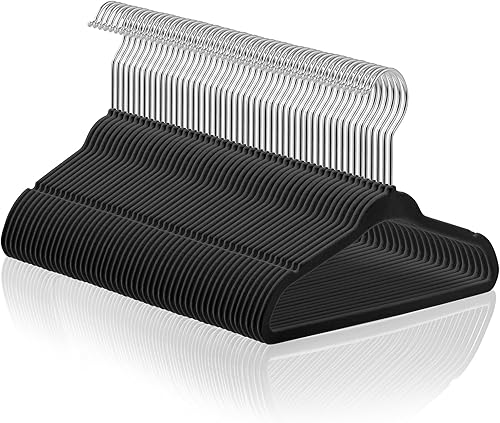 Miniatura 17 de Casafield 50 perchas de terciopelo para bebé, tamaño de 11 pulgadas para ropa de bebés y niños pequeños, color verde azulado