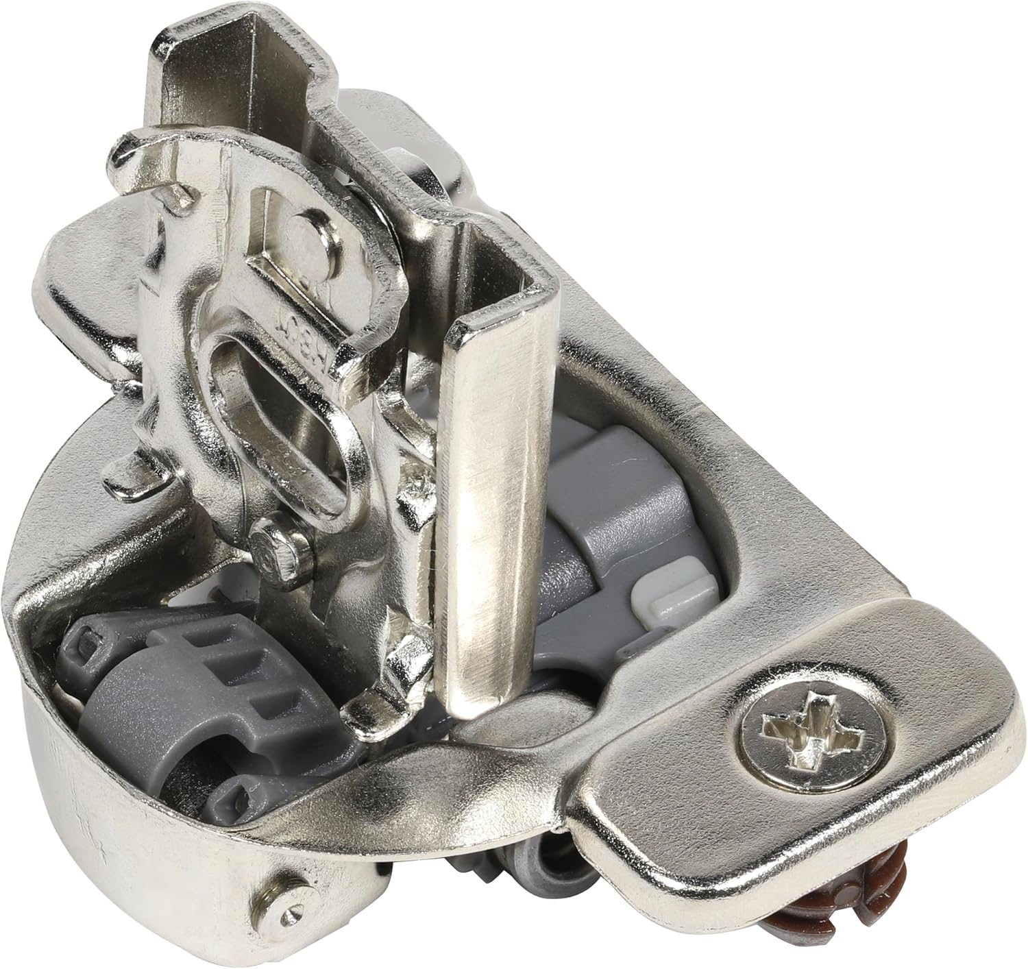 100 Pack Rok Hardware Angle Restrictor Restriction Clips for Face Frame Hinges 86 Degree Kitchen Cabinet Door Restraints, NEH89 (Hinge is Sold Separately)