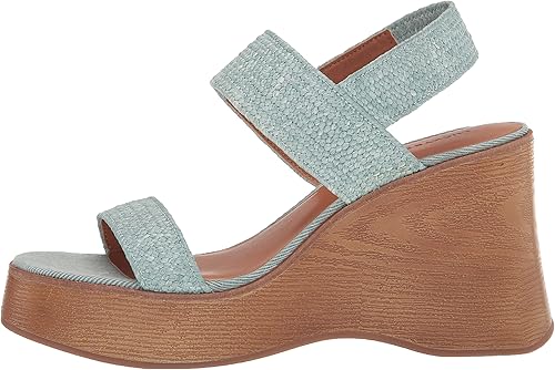 Miniatura 8 de Lucky Brand Sandalias de plataforma Delukah para mujer, hierro forjado, 6.5, Hierro forjado