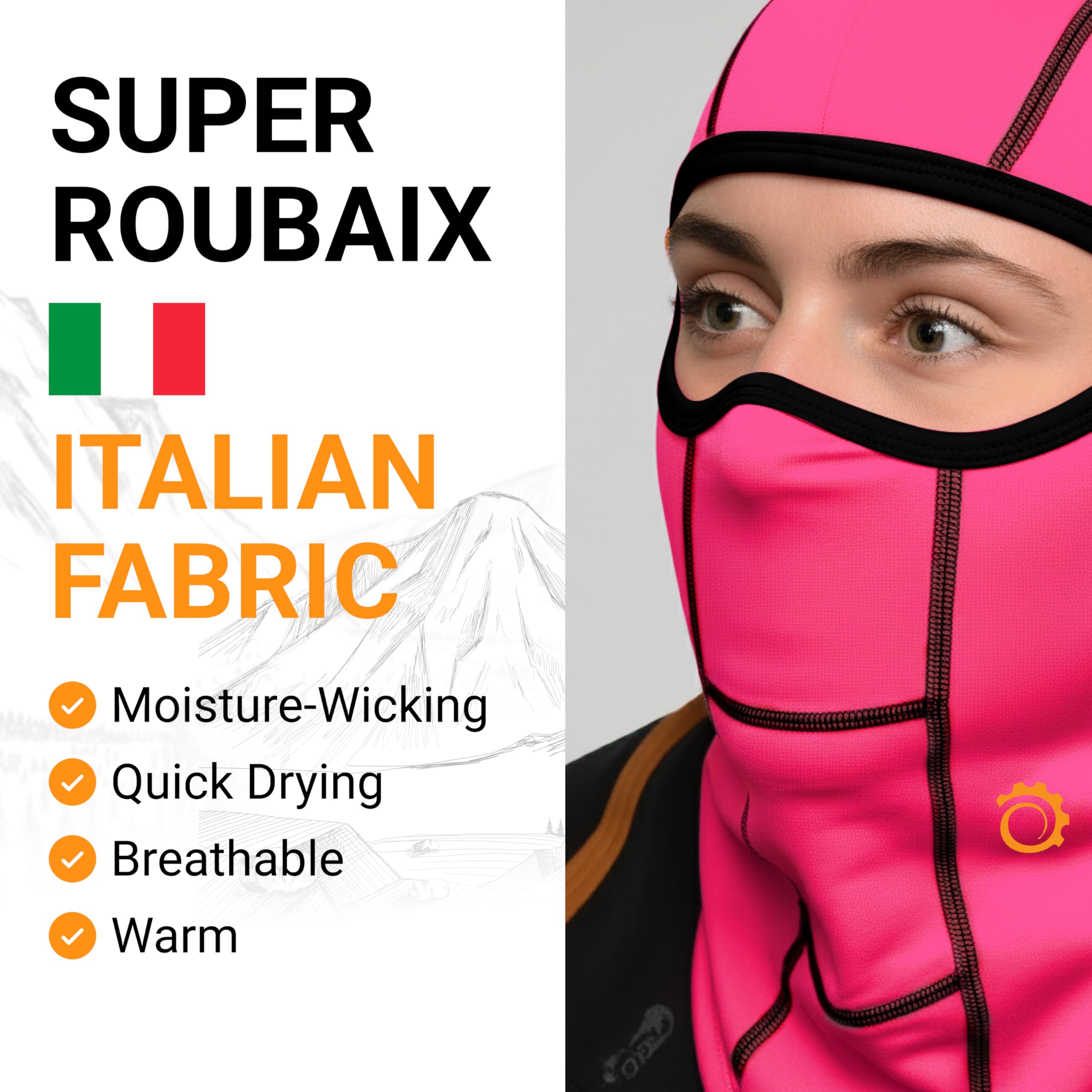 Amazon.co.jp: GearTOP フェイスマスク オートバイ バラクラバ ピンク