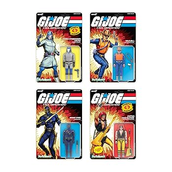 Amazon.com: Super7 Reaction+ G.I. Joe Zartan Cold Slither