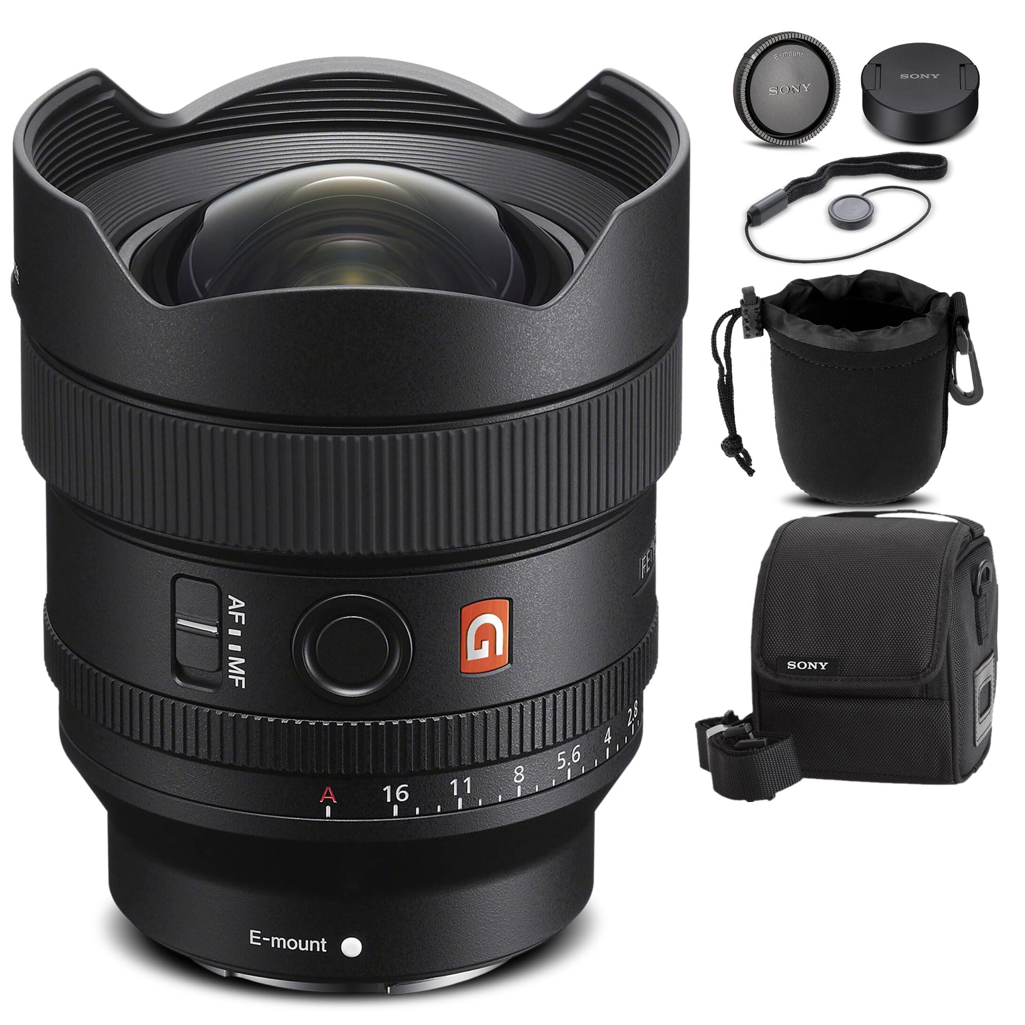 Amazon.com: Sony FE 14mm f/1.8 GM Lens (SEL14F18GM) + Lens Pouch +