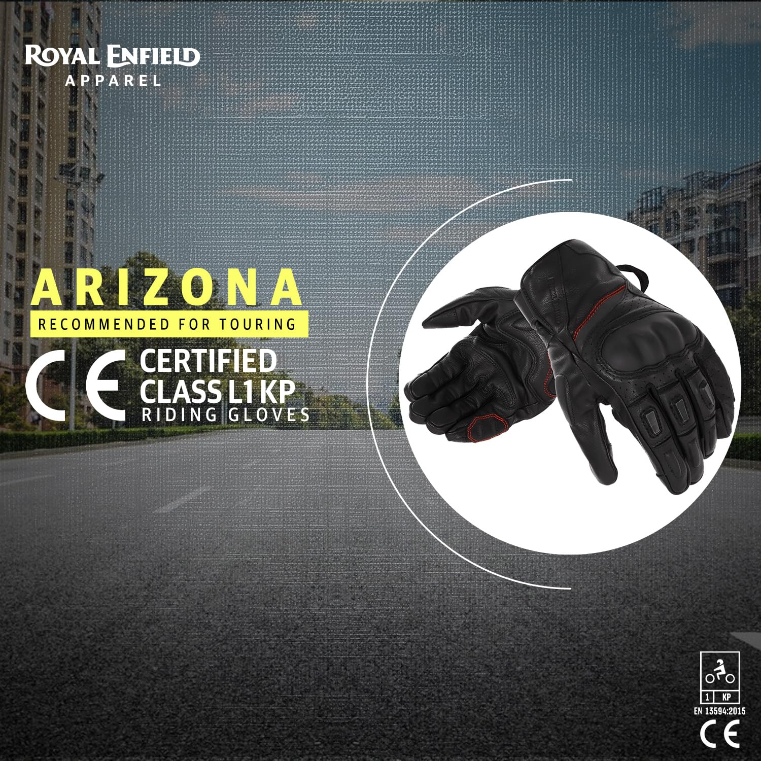 Royal Enfield ARIZONA LEATHER RIDING GLOVES | Premium Build