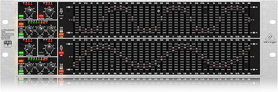 Behringer ULTRAGRAPH PRO FBQ6200HD High-Definition 31-Band Stereo Graphic Equalizer with FBQ Feedback Detection System